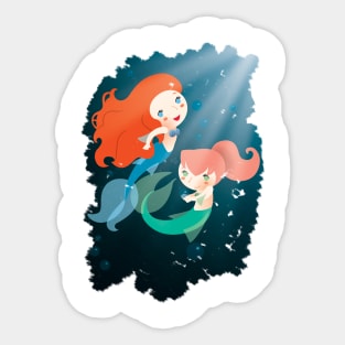 mermaids Sticker